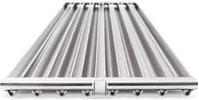 Broil King V-förmiger Edelstahl Grillrost in Silber für Baron und Crown Gasgrills - Bild 1