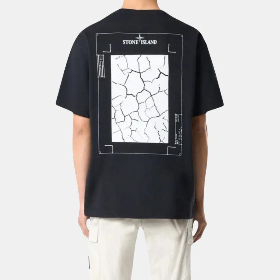 Stone Island T-Shirt, Baumwolle, Kurzarm, Herren - Bild 2