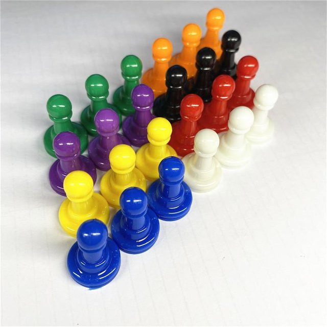 Binchi Outdoor Product Bauern Schachfiguren, 32-teiliges Set, Kunststoff, ab 3 Jahren - Bild 1