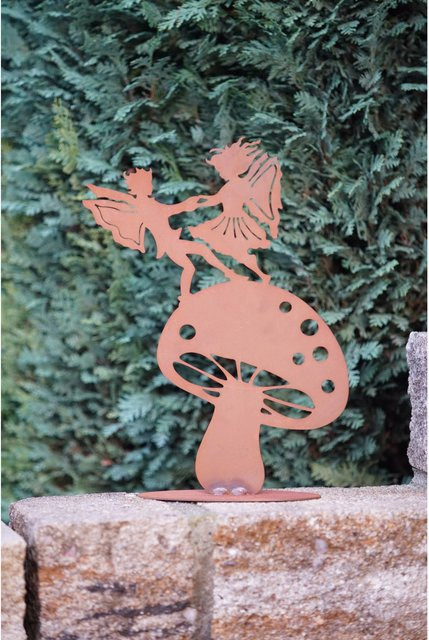 Ferrum Art Design Deko-Figur Herbsttanz in Edelrost, Farbe Braun, Höhe: 30 cm - Bild 1