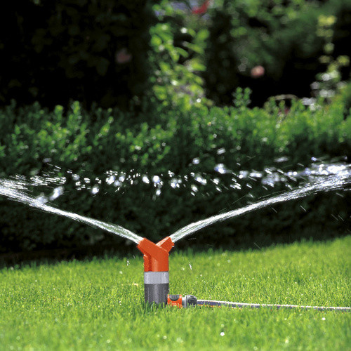 Gardena Classic Foxtrott Rundsprenger, bunt, B/T/H: 24,6 x 4,5 x 9,3 cm - Bild 2