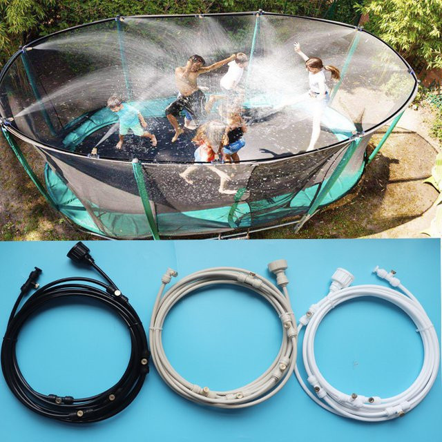 Trampolin Sprinkler Wasserspiel für Kinder als Outdoor Wasserpark Zubehör, Bunt / Mehrfarbig - Bild 1