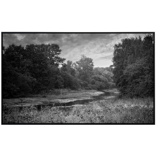 papermoon EcoHeat Infrarotheizung Wald Schwarz Weiss mit Matt-Effekt und App-Steuerung - Bild 2