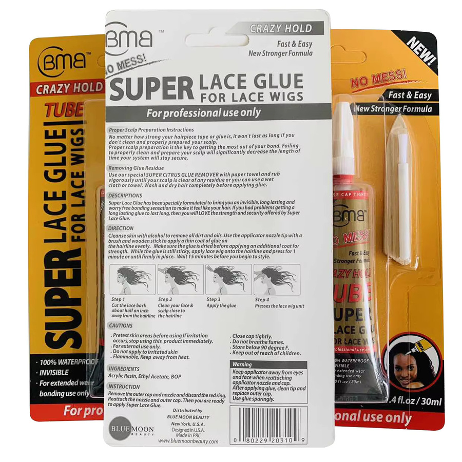 BMB Superkleber, wasserfester Perückenkleber, Unisex - Bild 4