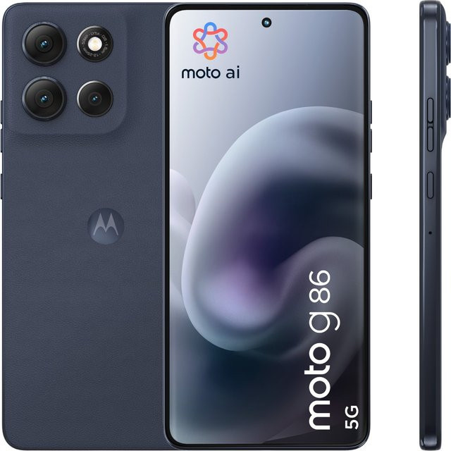 Motorola moto g86 Smartphone Spellbound Blue mit 256 GB Speicher und 6,67 Zoll Display - Bild 1