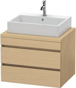 Duravit Waschtischunterschrank DuraStyle in Beige mit 2 Schubkästen, Breite: 70 cm, Tiefe: 54,8 cm, Höhe: 51,2 cm - Bild 1