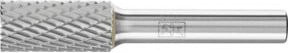 PFERD TOOLS Hartmetall Frässtift Zylinder ZYAS stirnverzahnt, Farbe: Silber, Durchmesser: 12 mm, Länge: 25 mm, Schaft-Durchmesser: 8 mm, Z3P universal mittel kreuzverzahnt - Bild 1