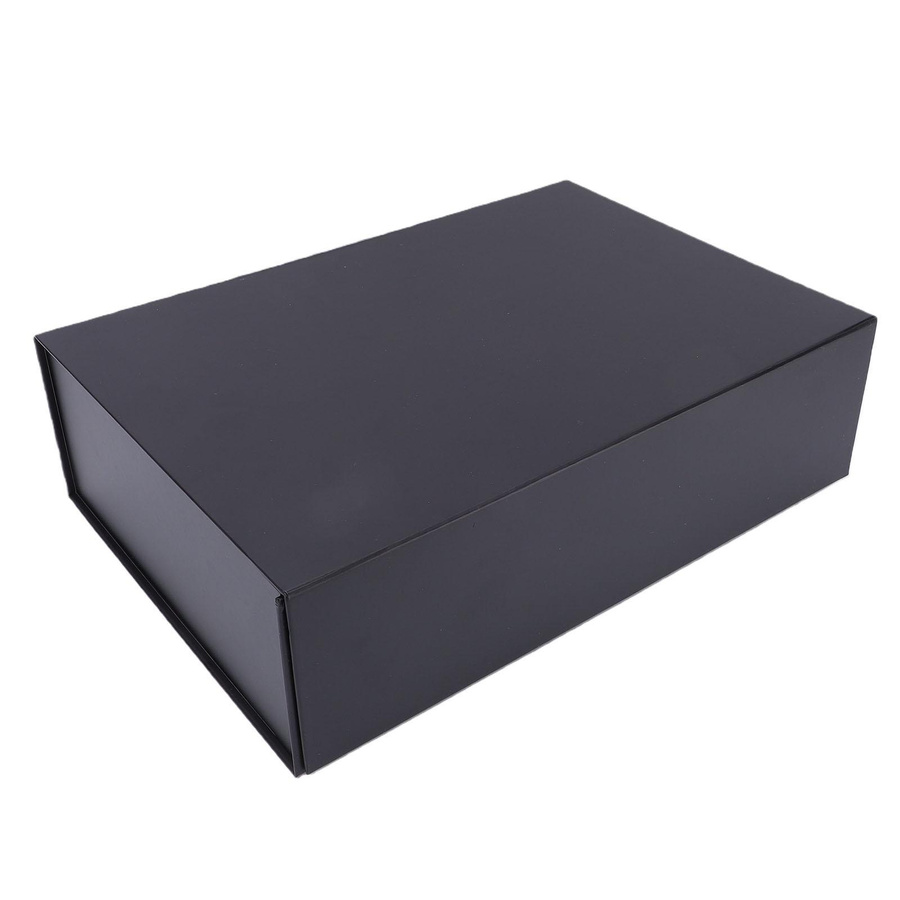 Fishine Geschenkbox mit Magnetdeckel, aufklappbar, Schwarz - Bild 1