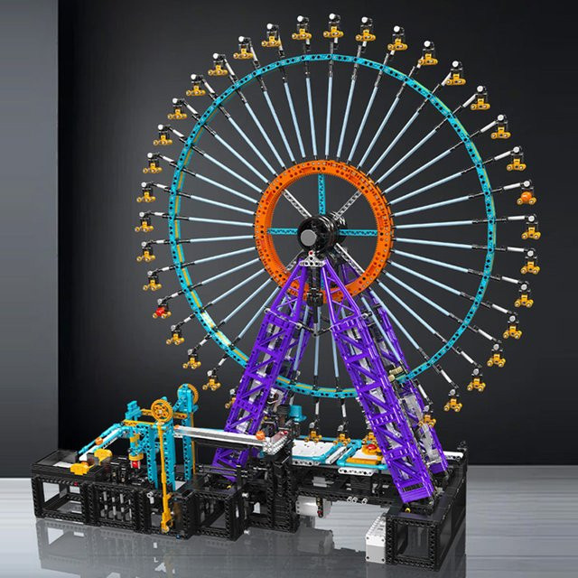 Mould King Great Ball Contraption, Technisches Kugelbahn-Riesenrad-Modellbausatz, 4402 Teile - Bild 1