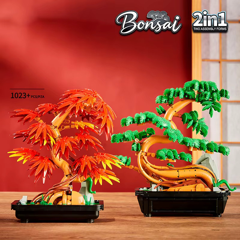 FINGERROCK Gast-Gruß Kiefer Bonsai 2in1, Bausteine, 1.023 Teile, ab 8 Jahren - Bild 2