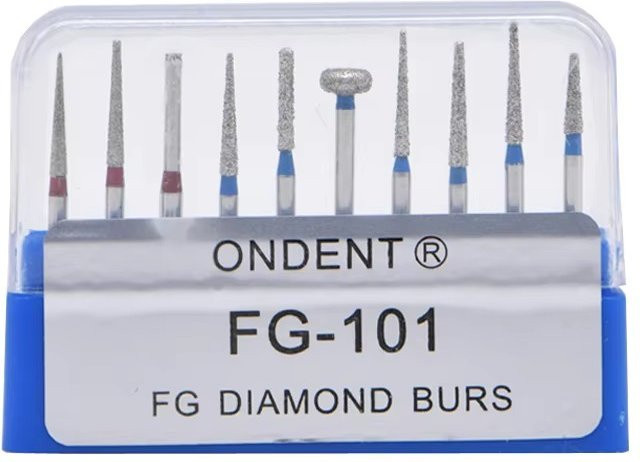 10 Stück Diamant-Nagelbohrer Set, elektrische Fräser für Maniküre und Pediküre, Unisex - Bild 1