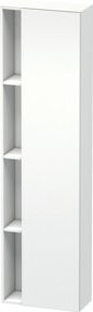 Duravit Hochschrank DuraStyle in Weiß Matt mit Tür rechts, B/T/H: 50 x 24 x 180 cm - Bild 1
