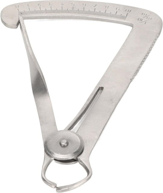 Neoglint Innenmessschieber aus rostfreiem Edelstahl in Silber für Schmucksteine 0-10mm - Bild 1