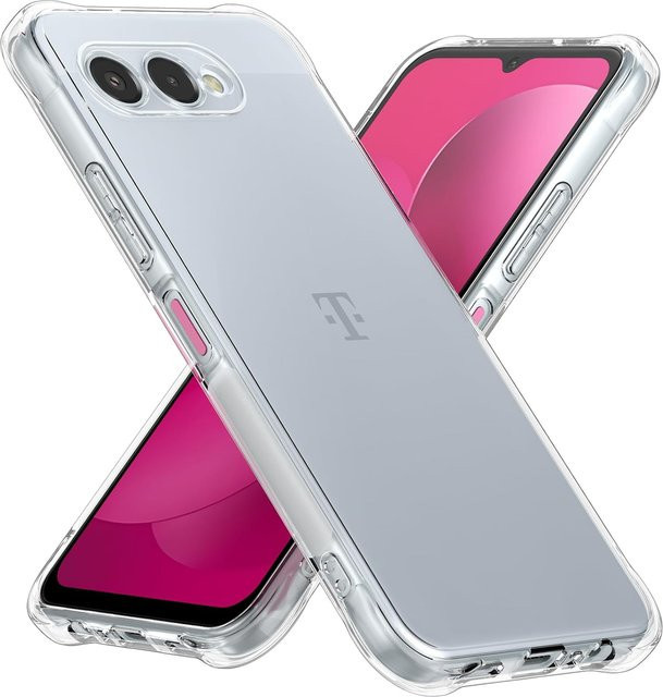 Stoßfeste transparente TPU Handyhülle mit Airbag-Schutz für T-Mobile Revvl 8 Pro 5G von Foohly - Bild 1