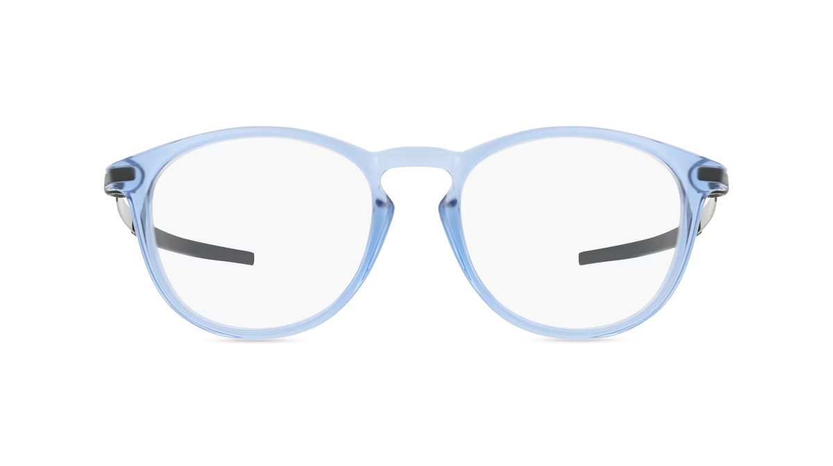 Oakley OX8105 Korrektionsbrille, Herren, Vollrand, Rund, Kunststoff, Blau, Transparent - Bild 1