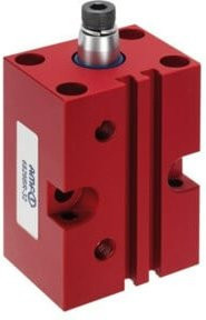 AMF Gabelspanneisen DIN 6315B abgeschrägt in Rot, Nut 26 mm, Länge: 250 mm - Bild 1