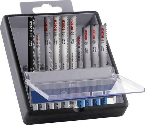 Bosch PRO Stichsägeblatt Set für Holz und Metall, 10-teilig, T 144 DP und T 121 BFC, Breite: 100 mm - Bild 1