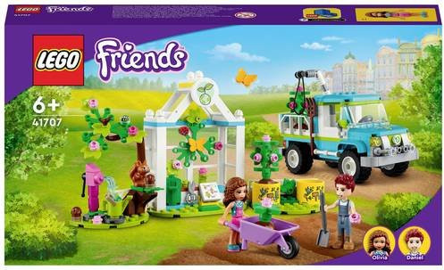 LEGO Friends 41707 Baumpflanzungsfahrzeug Spielset für Kinder ab 6 Jahren