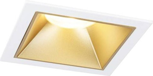 Paulmann Cole LED-Einbauleuchte 3er Set, Weiß und Gold (matt), dimmbar, warmweiß, 6W - Bild 1