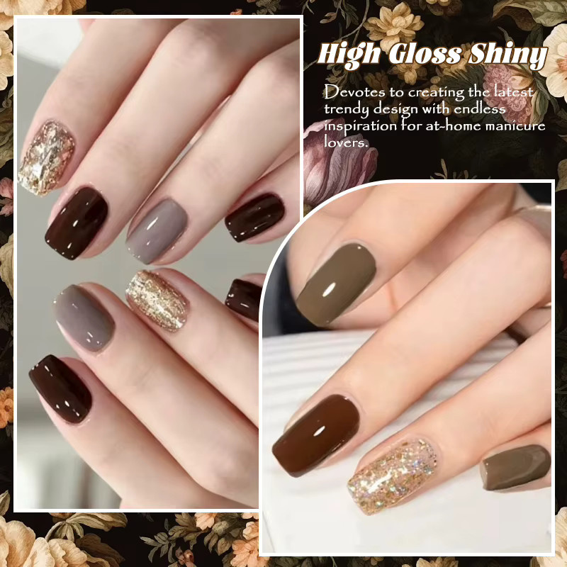 Mtssii Gel Nagellack, 9 Farben, Warm Winter - Bild 5