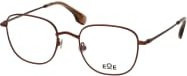 EOE EYEWEAR Korrektionsbrille, Vollrand, quadratisch, Metall, Unisex, braun - Bild 1