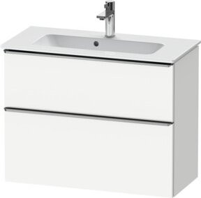 Duravit Waschtischunterschrank D-Neo Compact, Farbe: Weiß, wandhängend, B: 81 cm, T: 37,2 cm, H: 62,5 cm - Bild 1