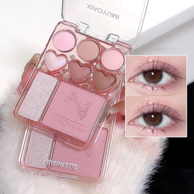 Sweetheart Blush Lidschattenpalette, 8 Farben, glänzend - Bild 1