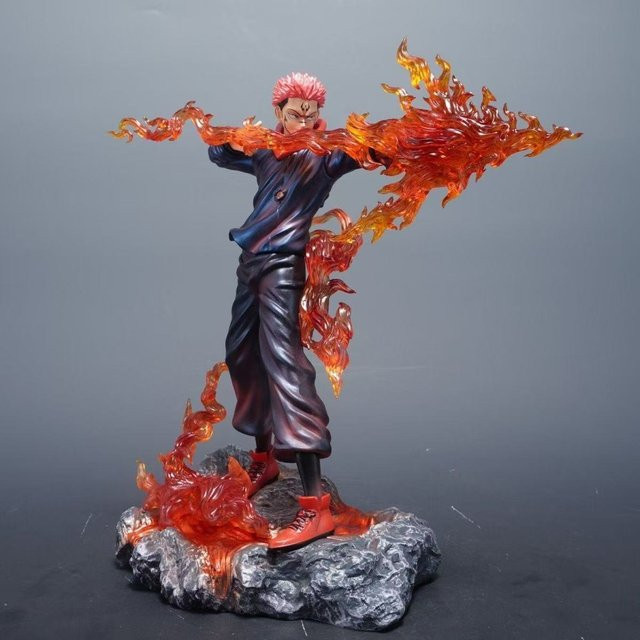 Yiran toy 1 Jujutsu Kaisen Sukuna Actionfigur 28cm PVC Modellpuppe - Bild 1