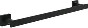Villeroy & Boch Handtuchhalter Elements Striking, Wandmontage, Schwarz Matt, B: 49,5 cm, H: 7,5 cm, T: 4,5 cm - Bild 1