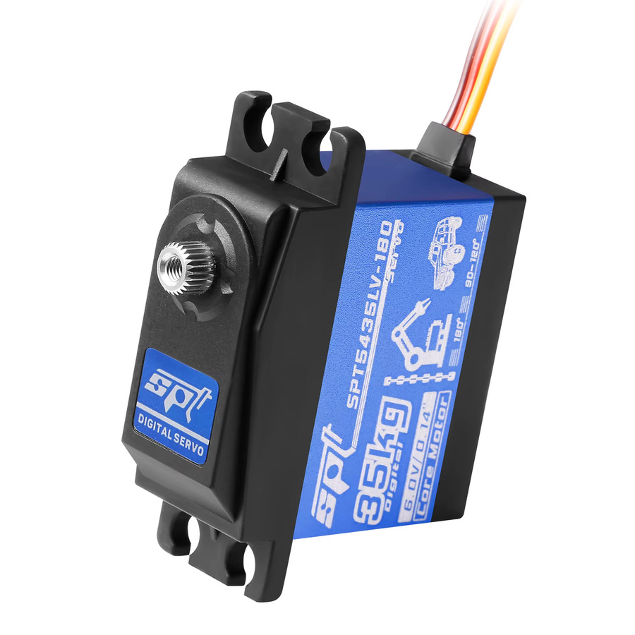 NeebRC SPT 5435LV-180 Digitaler Servo, mit Metallgetriebe, 35kg - Bild 4