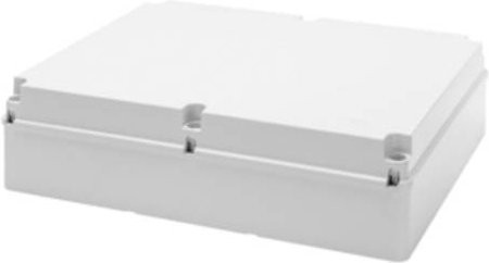Gewiss GW44211 Abzweigkasten in Weiß, IP56, L x B x H: 47,4 x 39,6 x 12,8 cm - Bild 1