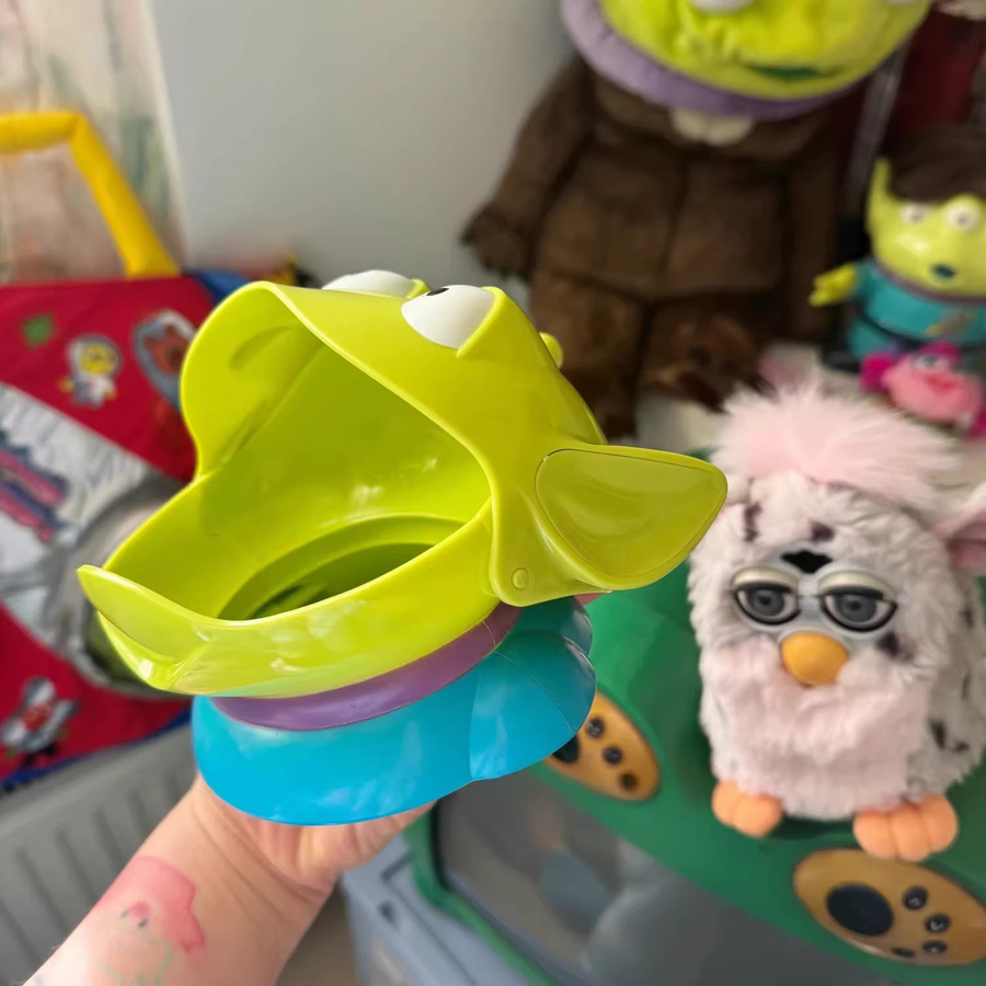 Toy Story Alien Aufbewahrungsbox von HEROCROSS als niedliche Cartoon-Figur Organizer aus Kunststoff für Sammler und Fans - Bild 3