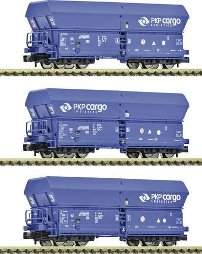 Fleischmann Selbstentladewagen der PKP Cargo, 3er-Set, Spur N, 1:160, Blau - Bild 1