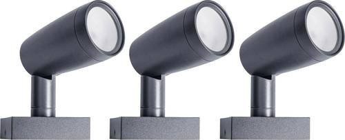 LEDVANCE SMART+ WiFi Gartenspots Set mit 3 LED-Spots in Multicolor, dimmbar, IP65, für Außenbereiche, Gärten und Balkone, kompatibel mit Amazon Alexa und Google Assistant - Bild 1