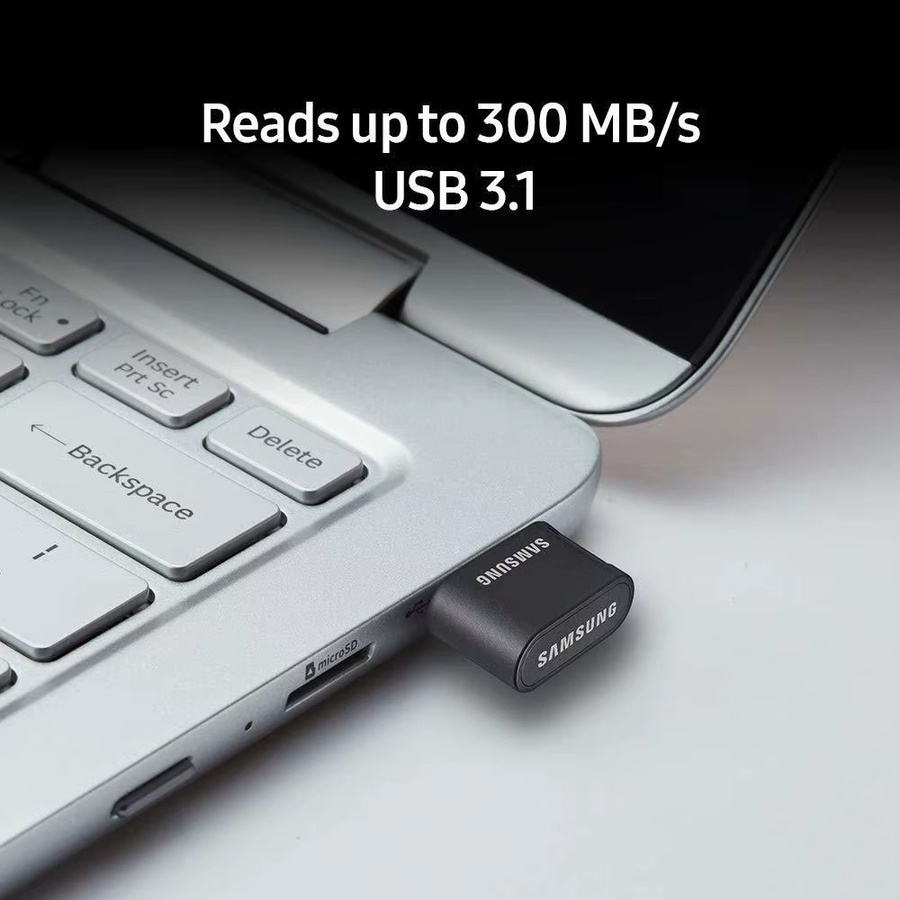 Samsung Fit Plus USB 3.1 Flash-Laufwerk aus Metall mit bis zu 512 GB Speicherplatz - Bild 2