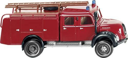 Wiking Modell Magirus Deutz Feuerwehr TLF Einsatzfahrzeug H0 - Bild 1