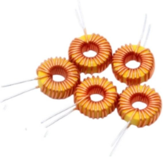 5 Stück Ringkerninduktivität 5026 orange, magnetische Induktivität 3A Wicklung, Auswahl 22uH bis 470uH - Bild 1