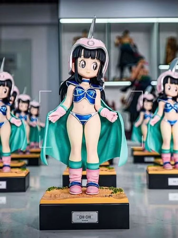 Bandai Dragon Ball Z Sammelfiguren Set aus PVC, Multicolor, Motiv Krillin, Goku, Chichi und Bulma als Dekorationsmodell oder Spielzeug für Kinder - Bild 5