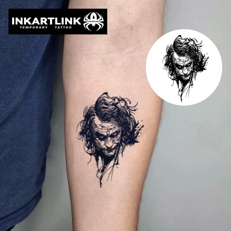 Dark Knight Temporäres Tattoo, wasserfest, semi-permanent - Bild 2