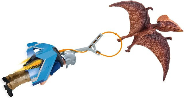 Schleich Dinosaurs Jetpack Verfolgung Spielfiguren-Set ab 4 Jahren - Bild 2