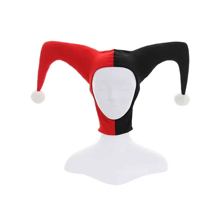 cosplaydream Harley Clown Hut, Schwarz/Rot, ab 14 Jahre, Unisex - Bild 1