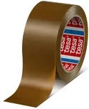 tesa Packband aus PVC in Braun und Beige, Breite: 50 mm, Länge: 66 m - Bild 1