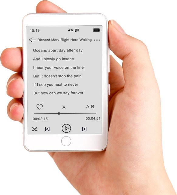 Famue Mini E-Ink E-Reader 3,52 Zoll mit 32GB, tragbarer E-Book-Reader mit MP3-Player, Bluetooth 5.3, Aufnahmefunktion und UKW-Radio - Bild 1
