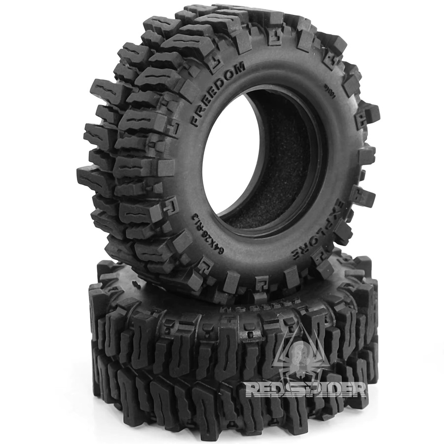 RS Crawler Tires Mud Slingers X Super Soft Sticky Tire, Zubehör, 1:24 - Bild 2