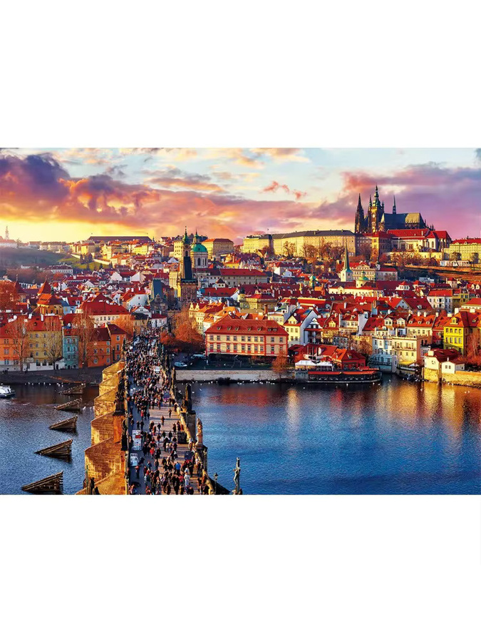 bilibili Puzzle Tschechisches Prager Schloss, 500 Teile - Bild 2