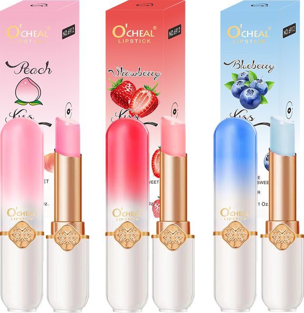 O'CHEAL Color Fruit Lippenstift Pfirsich, Lippenbalsam, Unisex - Bild 1