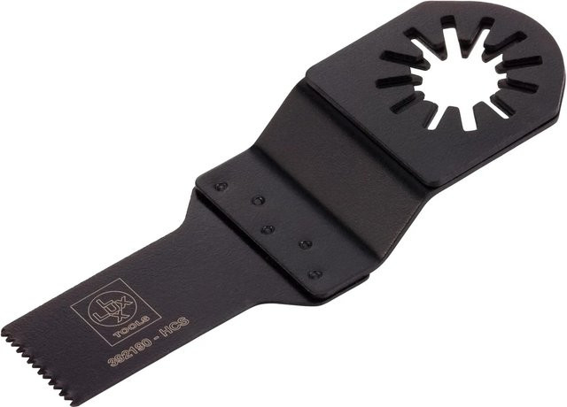 LUX-TOOLS Tauchsägeblatt für Multitool in Schwarz zur Bearbeitung von Holz und Kunststoff - Bild 1