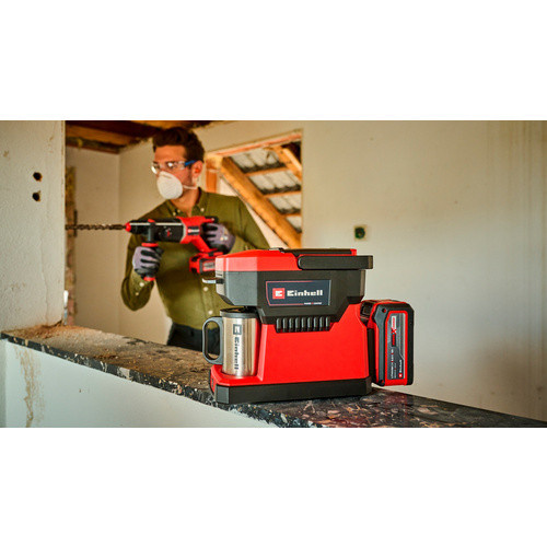 Einhell Akku-Kaffeemaschine TE-CF 18 Li-Solo Power X-Change in Rot - Bild 6