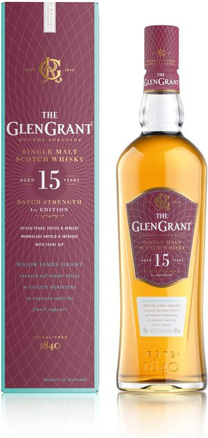 Glen Grant, Single Malt Scotch Whisky, 15 Jahre, 0,7 l - Bild 1