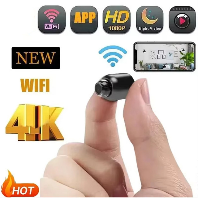 BMAD X5 HD WLAN Überwachungskamera mit 1080P Videoaufnahme und App-Unterstützung in Schwarz - Bild 1